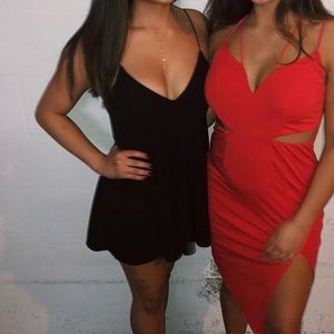 BLACK KENDALL KYLIE DRESS